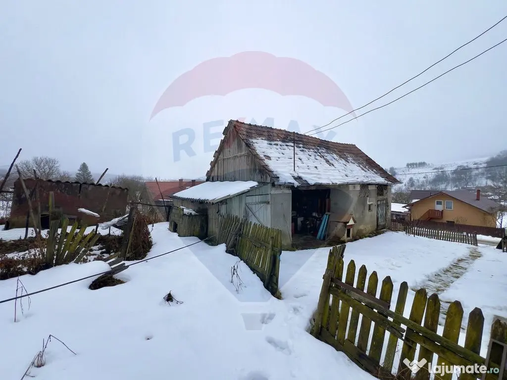 Casa cu 2 camere si teren 4887mp de vanzare in Dabaca 