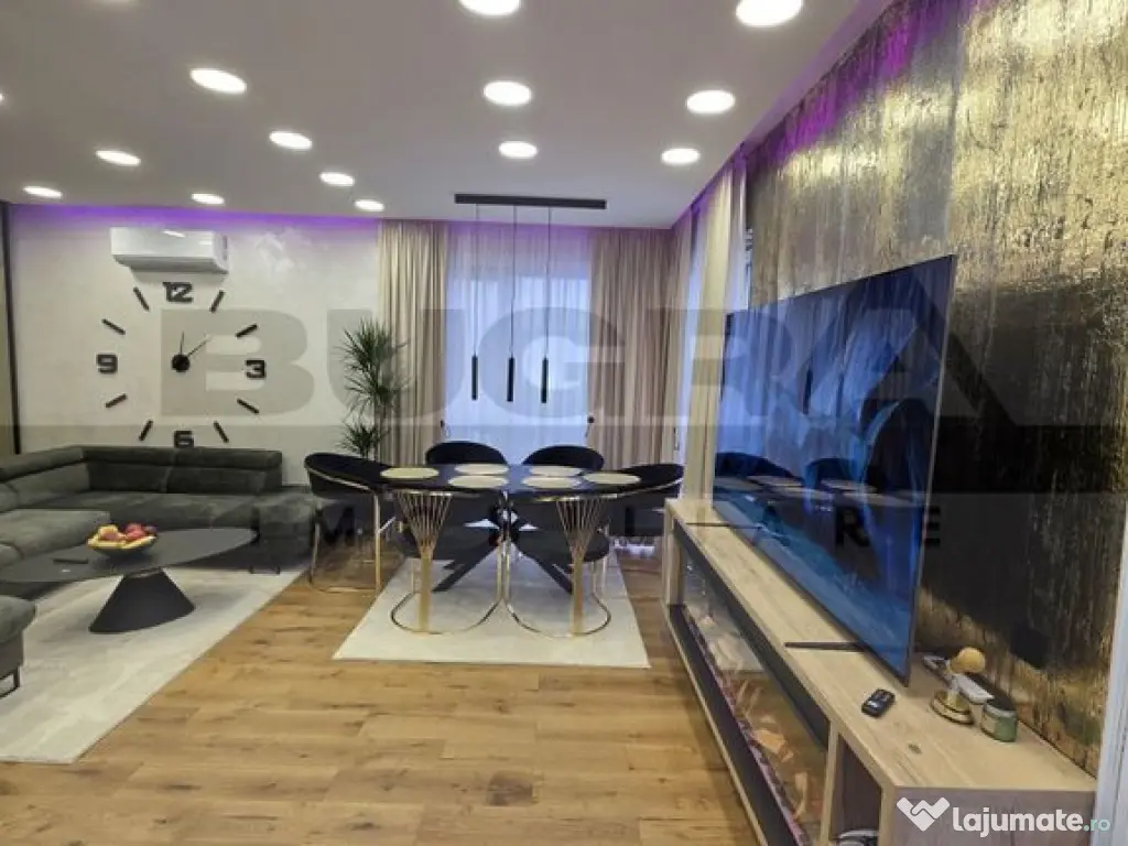 Apartament de 2 camere Ultrafinisat, 54mp, parcare subter... 