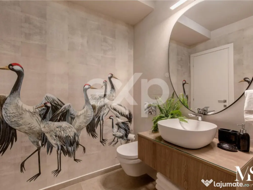 Ap superb de inchiriat Herastrau- 5 camere- mobilat si utila 