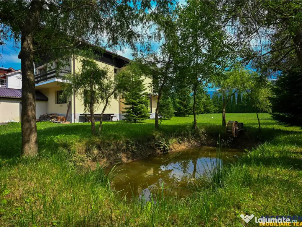 FILM!Resedinta cu farmec montan, domeniu de 1.700 mp,cadru s 