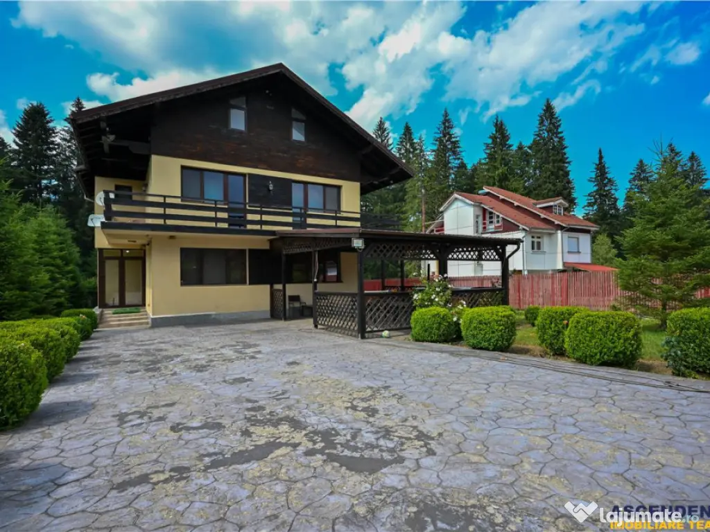 FILM!Resedinta cu farmec montan, domeniu de 1.700 mp,cadru s 