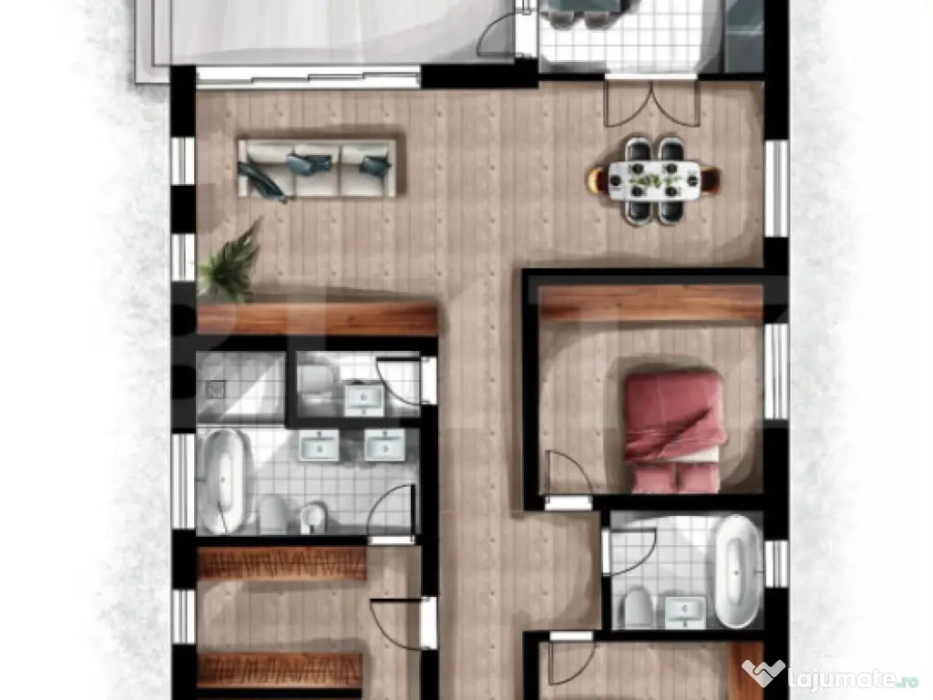 Exclusivitate! Casa individuala, 164 mp, 800 mp teren, in Mi