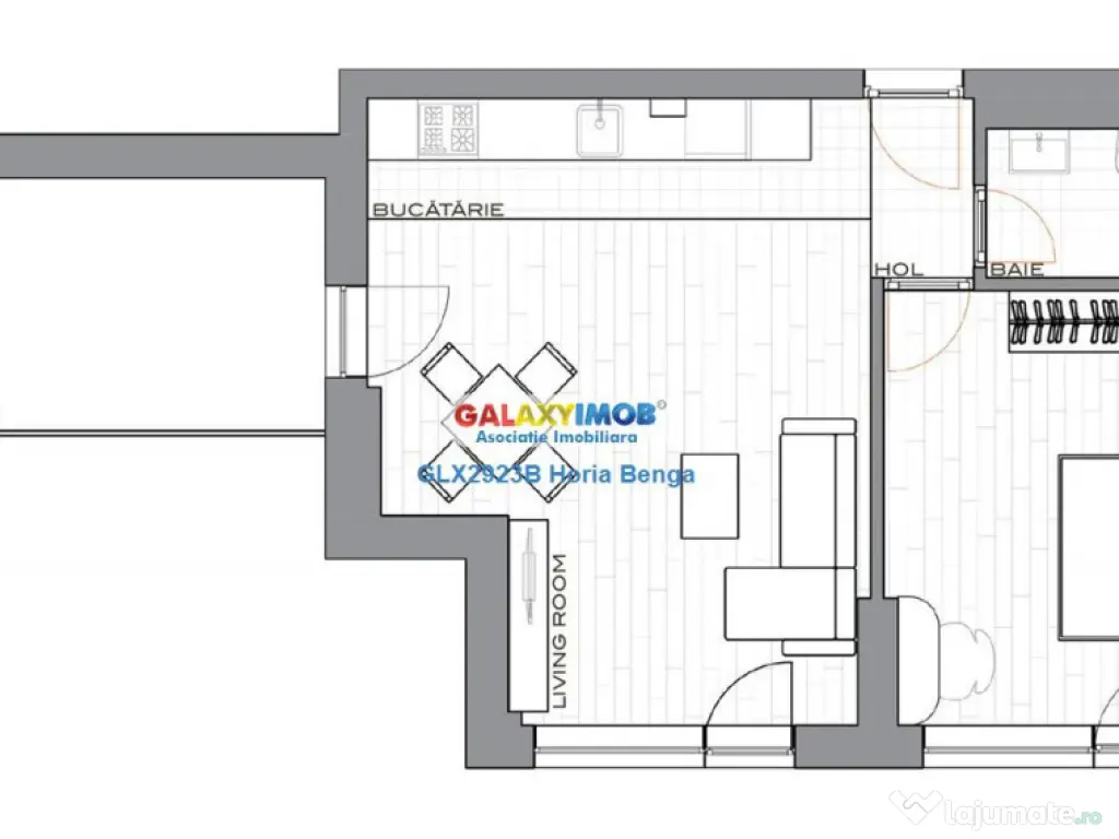 Apartament 2 Camere zona PIPERA Avangarde 11 COMISION 0 !!! 