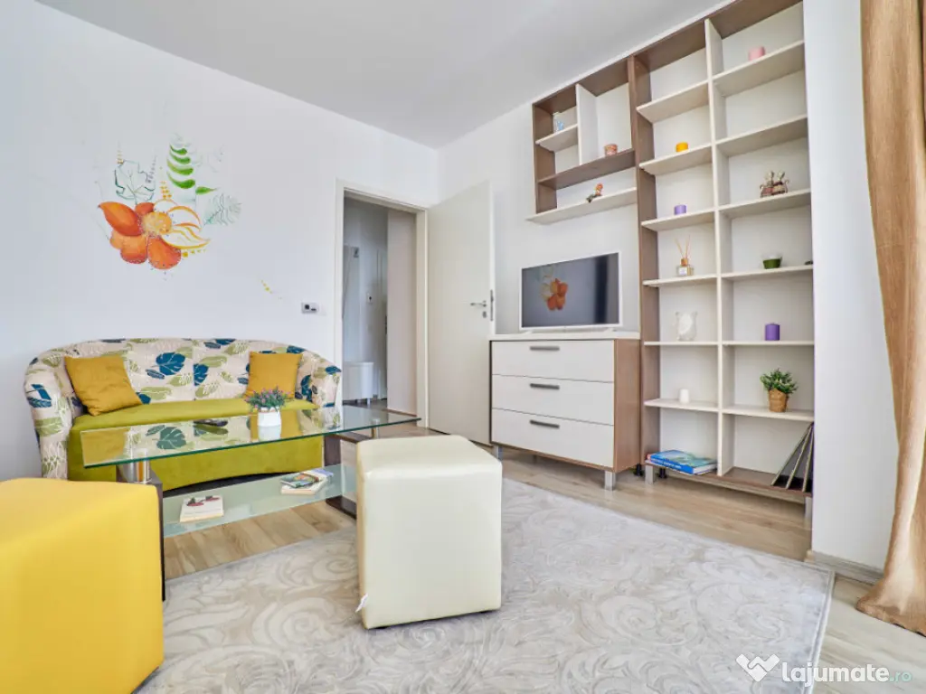 Garsoniera 40 mp parter, cu loc de parcare si balcon, situat