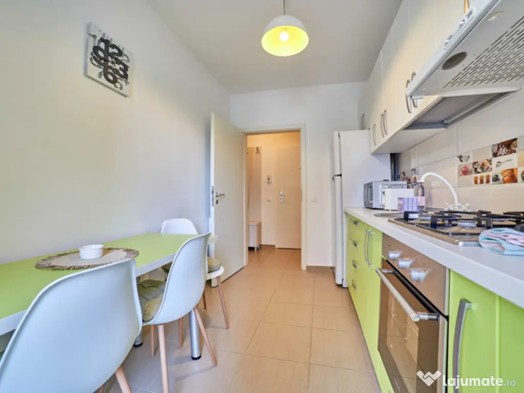Garsoniera 40 mp parter, cu loc de parcare si balcon, situat