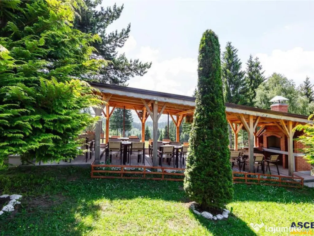 Complex turistic cu privelisti picturale,apa curativa,aer pu 