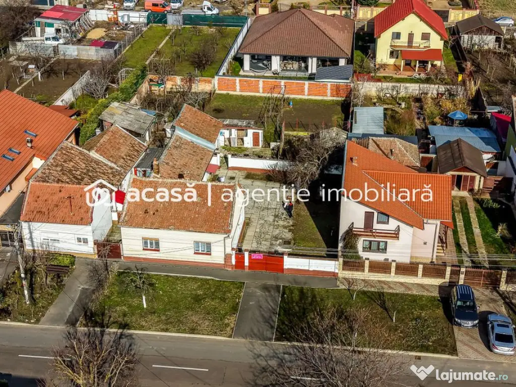 VÂNDUT! Casă cu teren 846 mp Micalaca, Strada Lipovei.