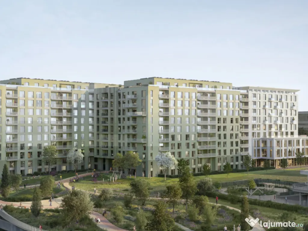 Apartament cu 3 camere, 2 bai, 72 mp, finisat modern, ERA By