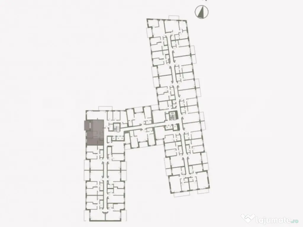 Apartament cu 3 camere, 2 bai, 72 mp, finisat modern, ERA By