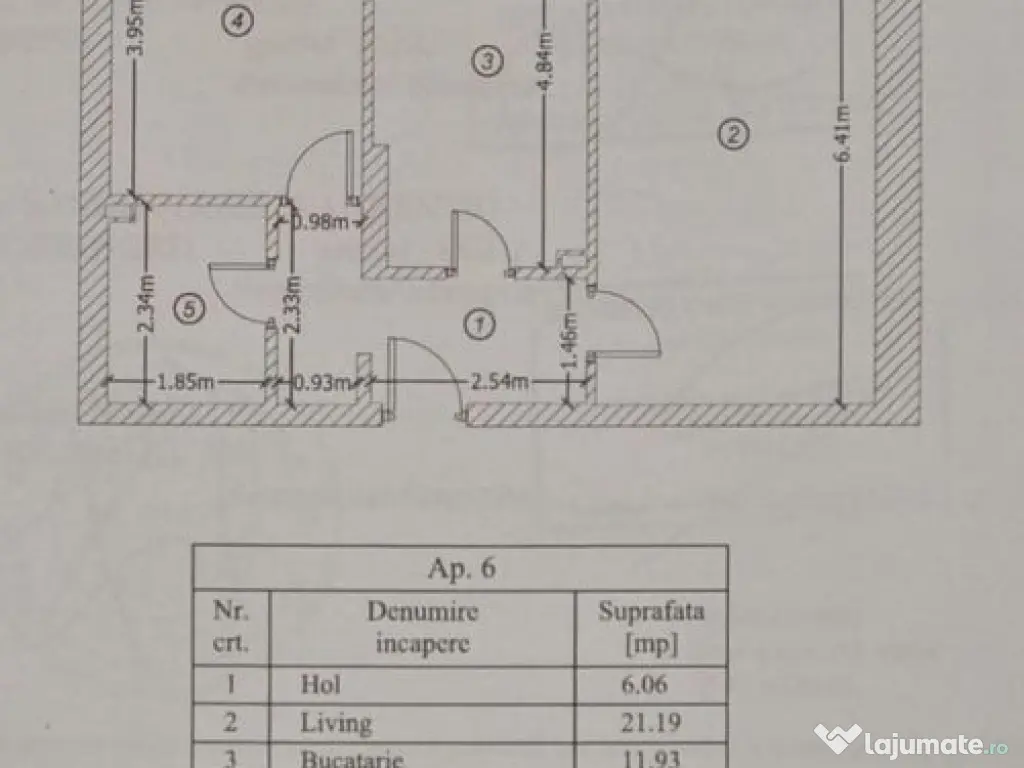 Metrou Berceni -Biruintei 2 camere 64mp plus curte 100mp 