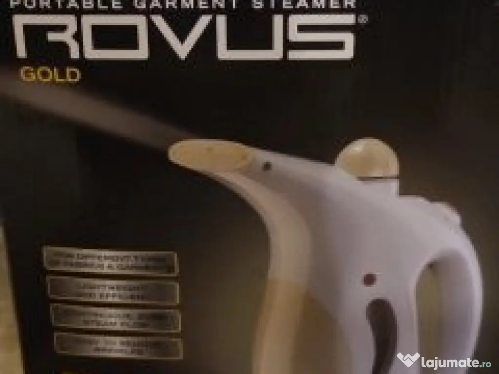 Aparat de calcat vertical cu abur Rovus + Bonus: Fier de calcat Tefal