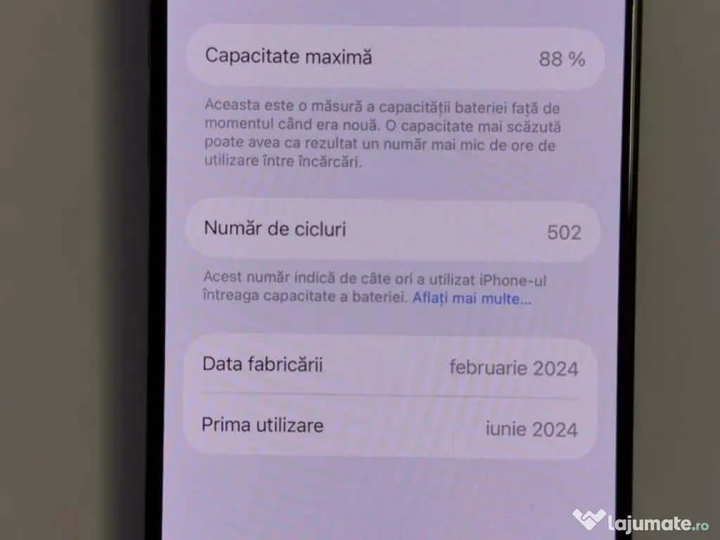 IPhone 15 pro – 128 gb 