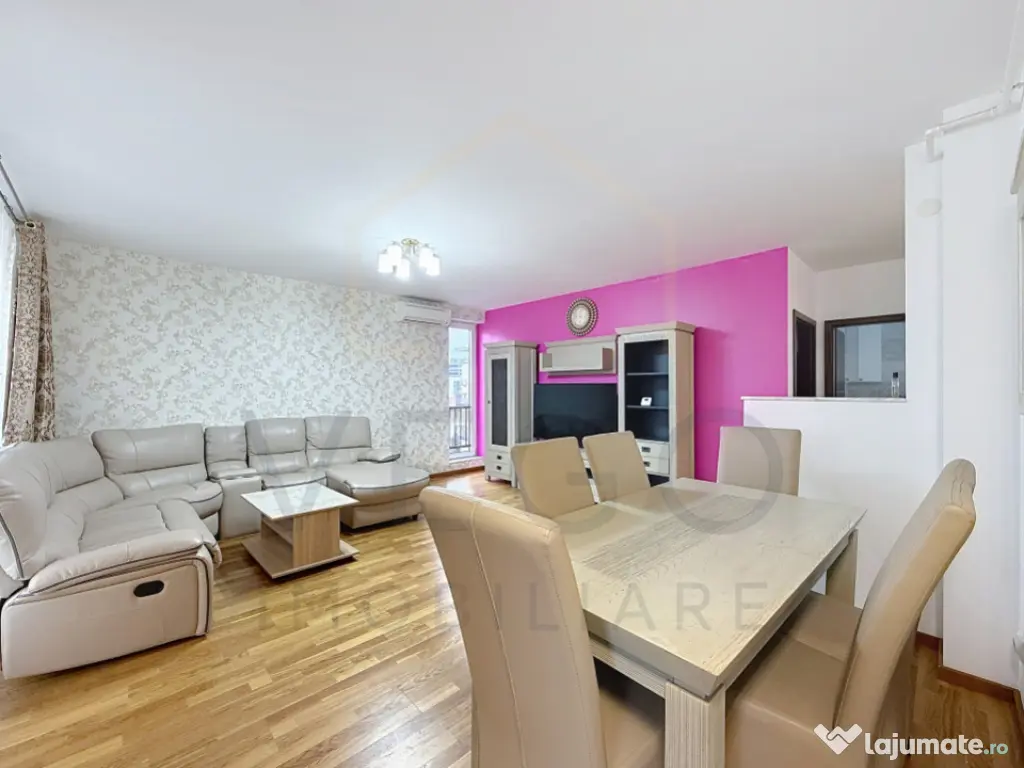 3 camere, 74 mp, terasa 17 mp, optional garaj, A. Muresanu 