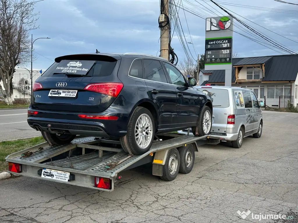 Tractari auto Hunedoara~Deva*platforma*asistenta rutiera*depanari auto 