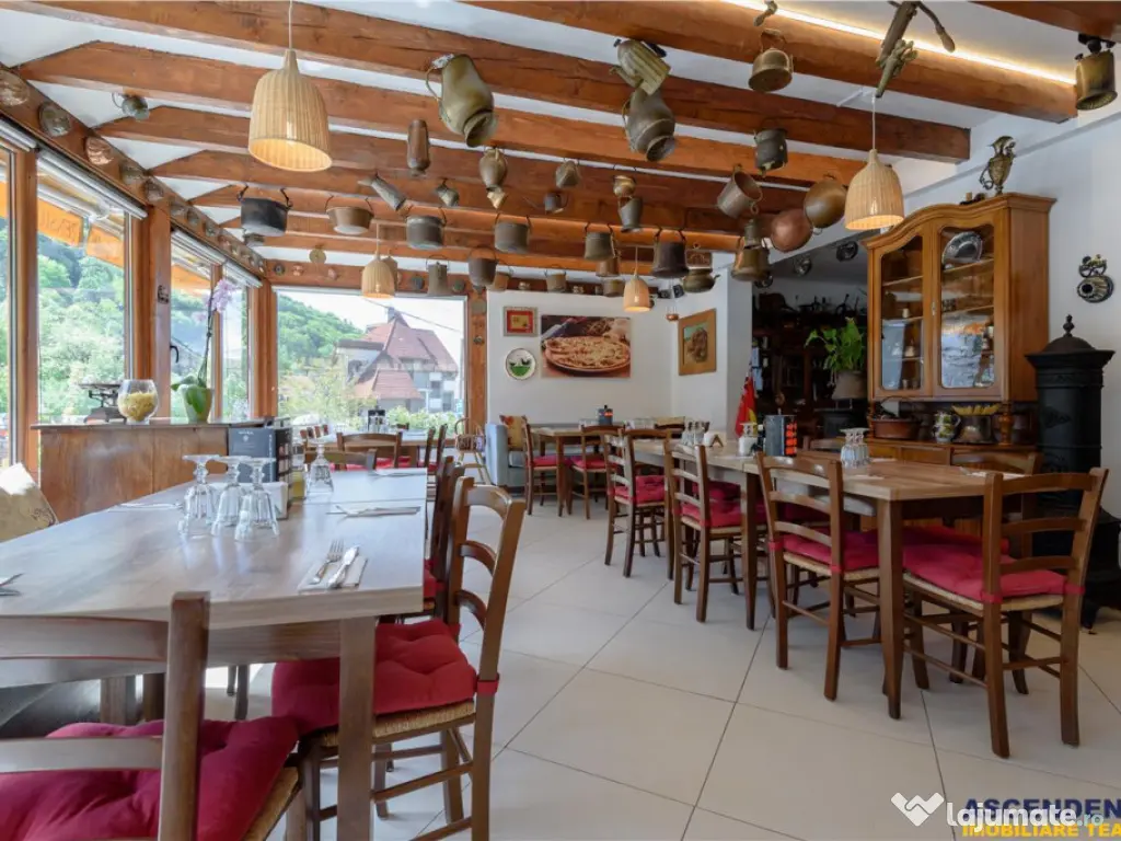 Langa Castelul Bran: Pensiune restaurant transfer afacer