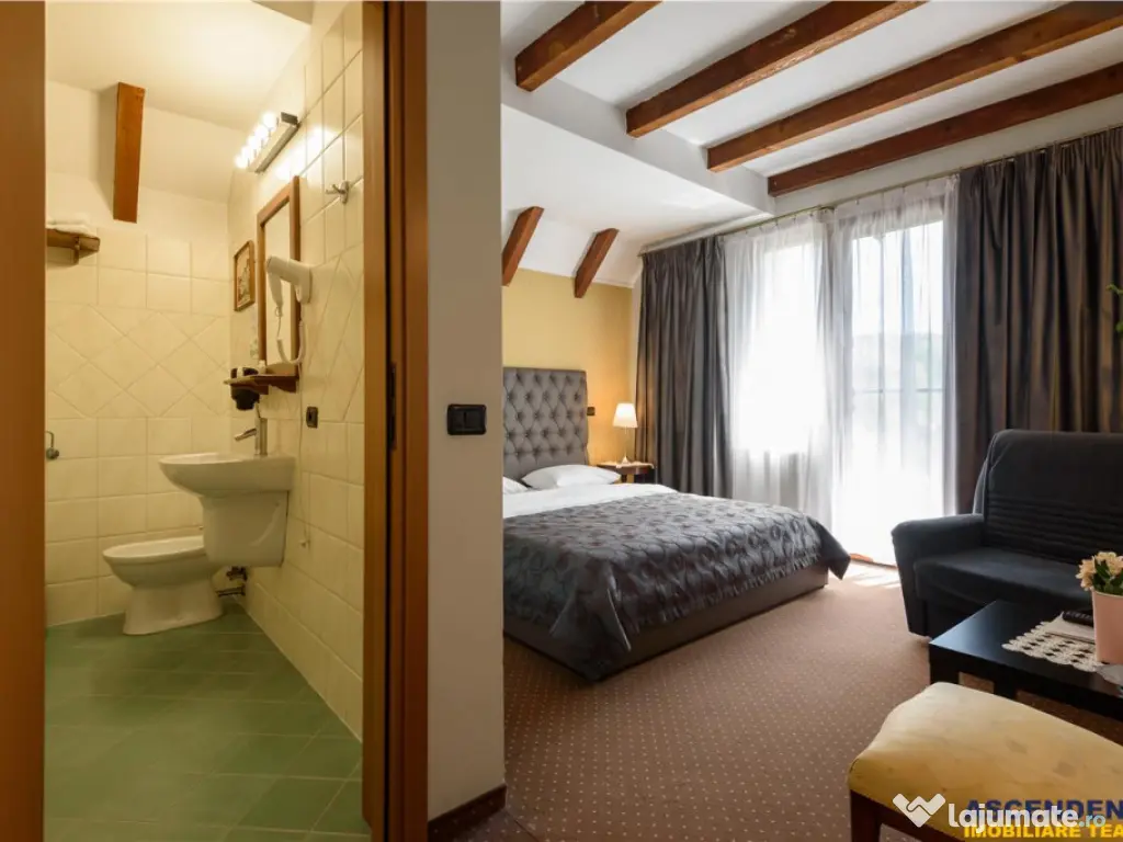 Langa Castelul Bran: Pensiune restaurant transfer afacer