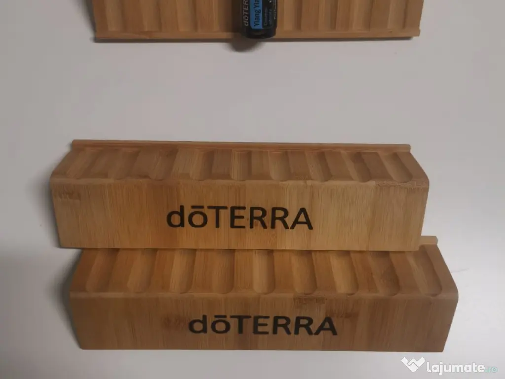 Suport organizator uleiuri esențiale doTERRA bambus 15ml (9 locuri) 