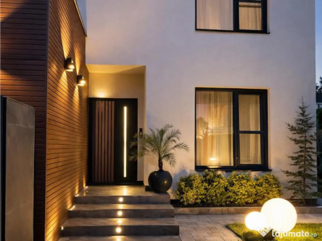 FILM!Vila cu arhitectura selecta, intr- o eleganta oaza de l