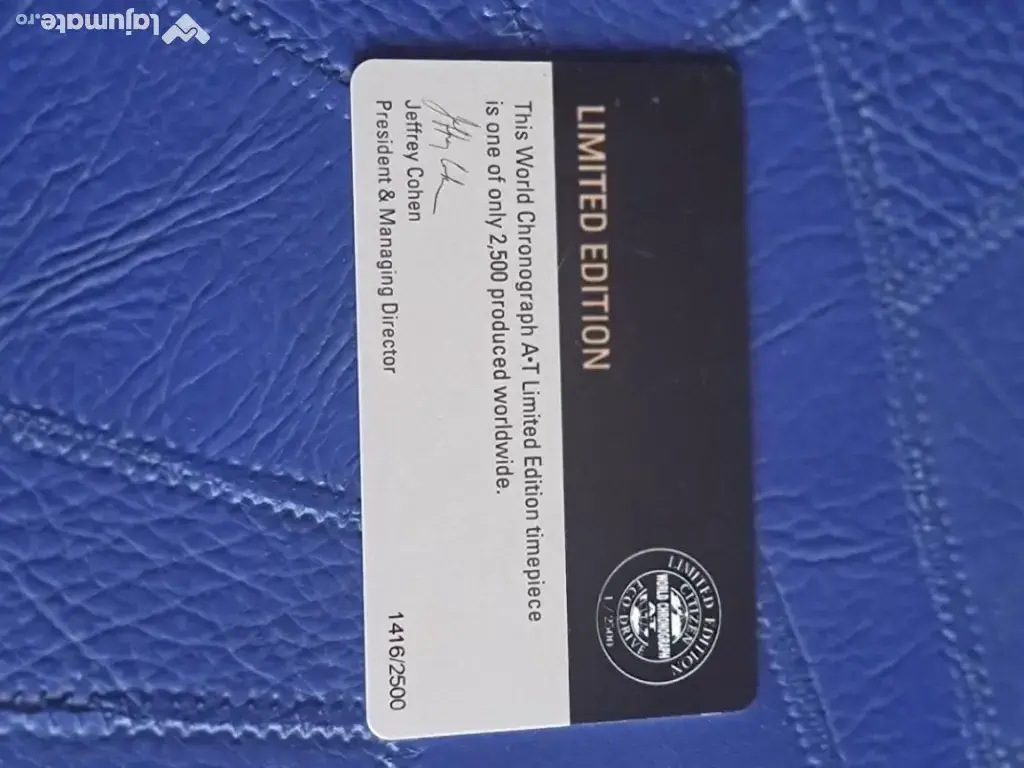 Citizen Eco-Drive Limited Edition (1.416 / 2.500) Radio-Controlled Chronograph