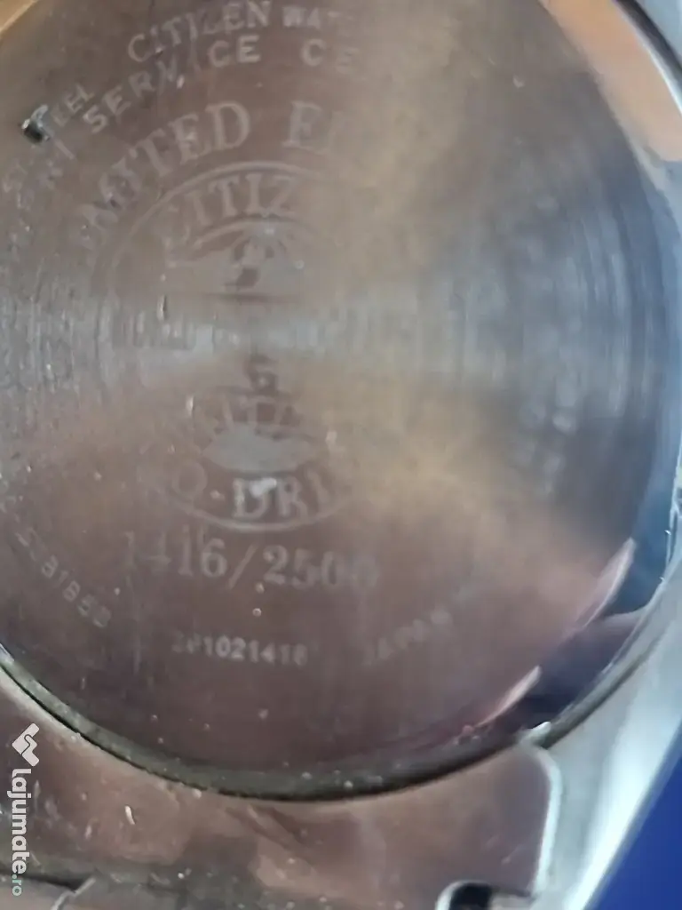 Citizen Eco-Drive Limited Edition (1.416 / 2.500) Radio-Controlled Chronograph