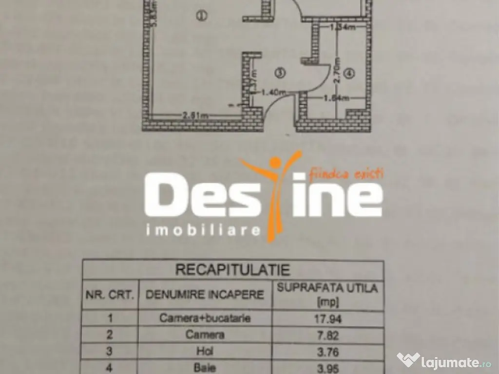 Bucium Confort - Apartament 2 camere 37,36 MP+LOC DE PARCARE 