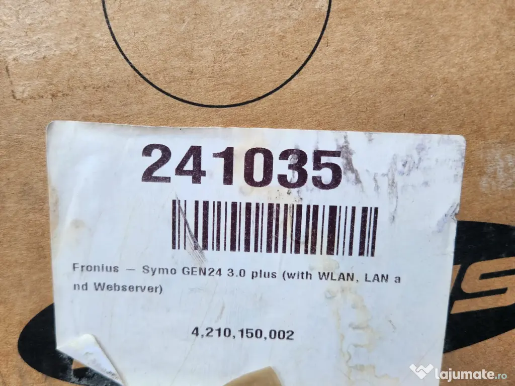 Inverter Fronius Symo GEN 24 Plus / Smart Meter 63A-3/ TS 65A-3