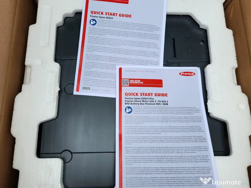 Inverter Fronius Symo GEN 24 Plus / Smart Meter 63A-3/ TS 65A-3