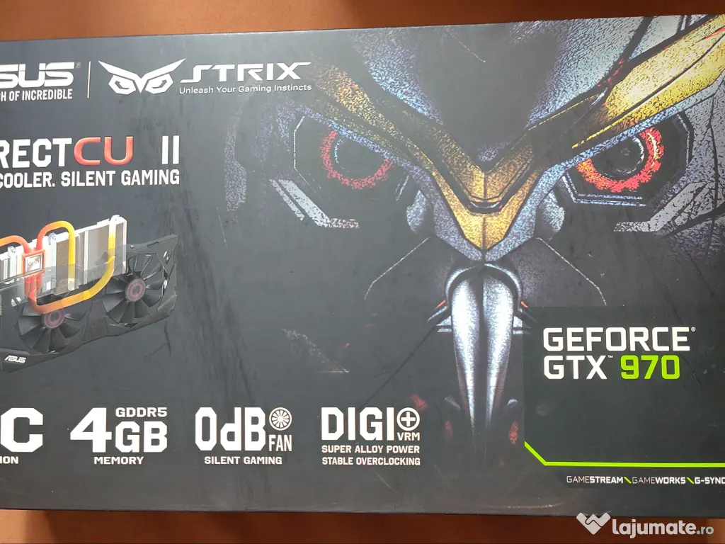 ASUS Strix GeForce GTX970 4GB GDDR5 OC Edition