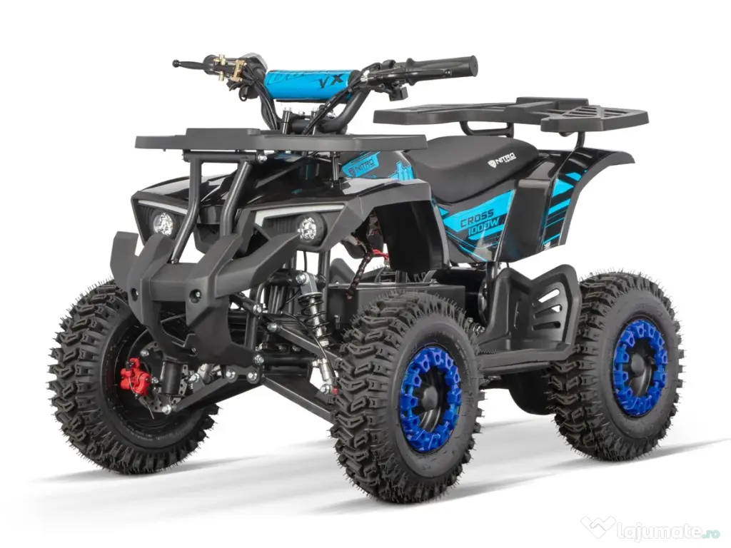 ATV electric NITRO Dusty VX Cross 1000W 36V Snowy tyres Blue 