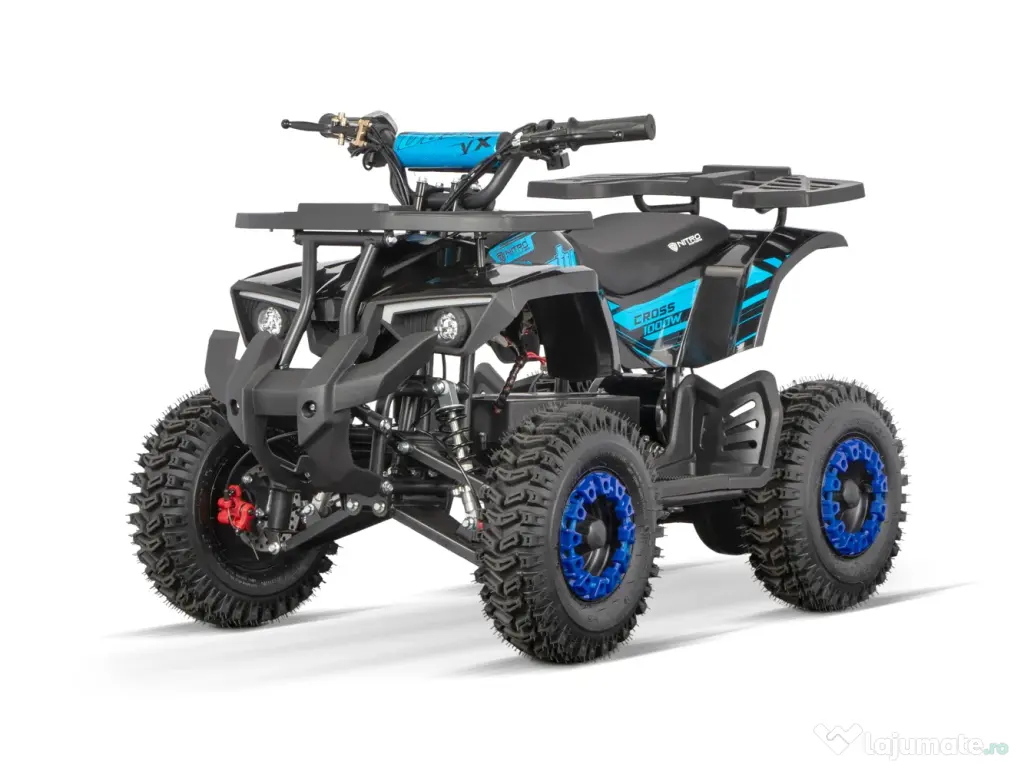 ATV electric NITRO Dusty VX Cross 1000W 36V Snowy tyres Blue 
