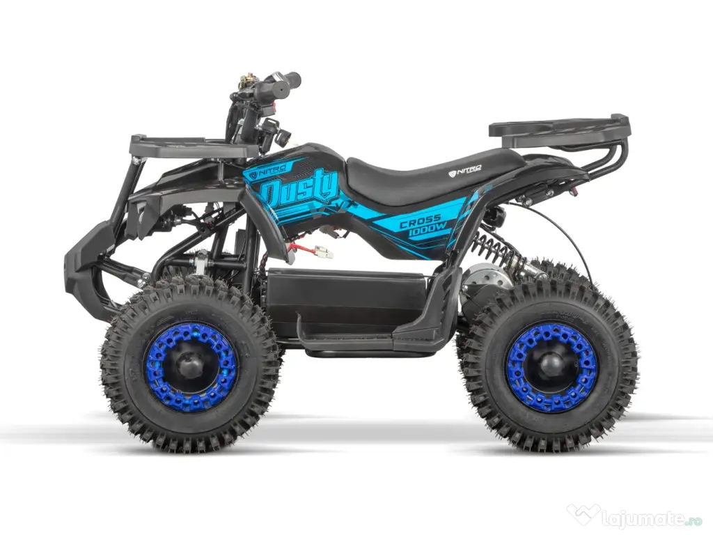 ATV electric NITRO Dusty VX Cross 1000W 36V Snowy tyres Blue 