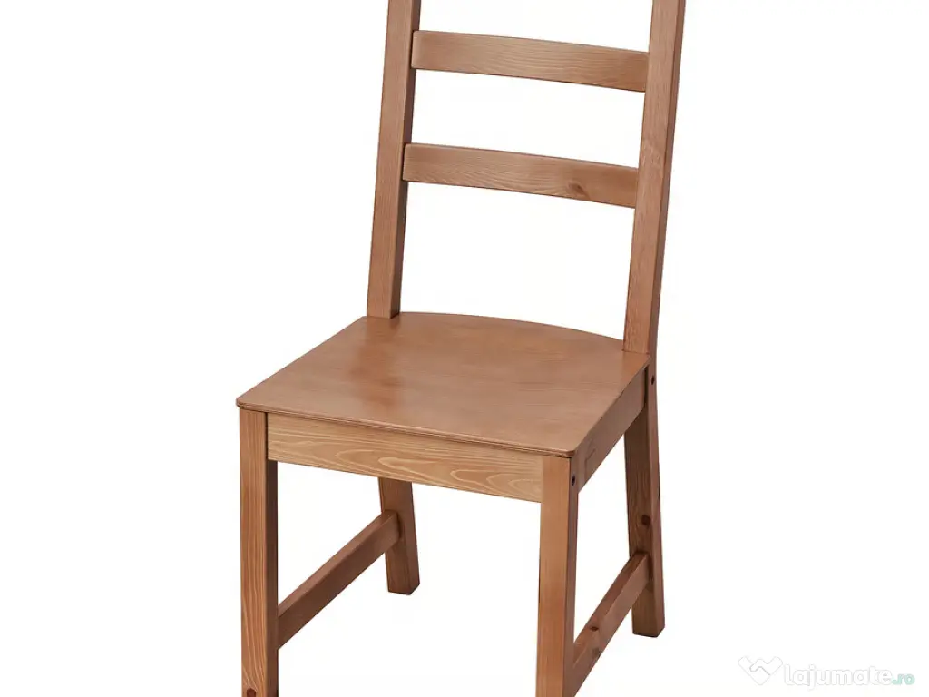 Masa extensibila cu 6 scaune, din lemn de pin - IKEA