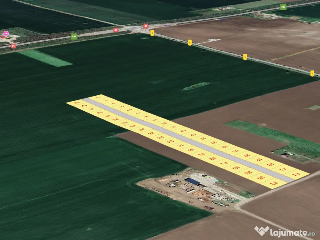 teren de vanzare Costinesti in rate !