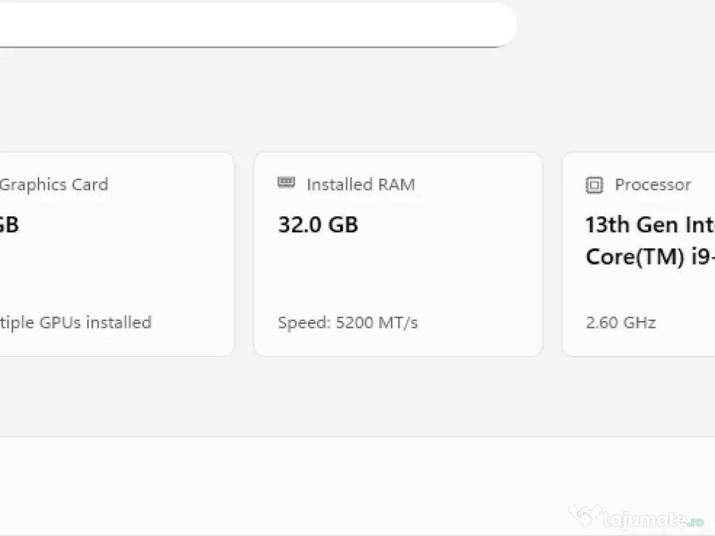Laptop Acer Nitro ANV15-51 – i9 / RTX 4060 / 32GB RAM / 165 Hz