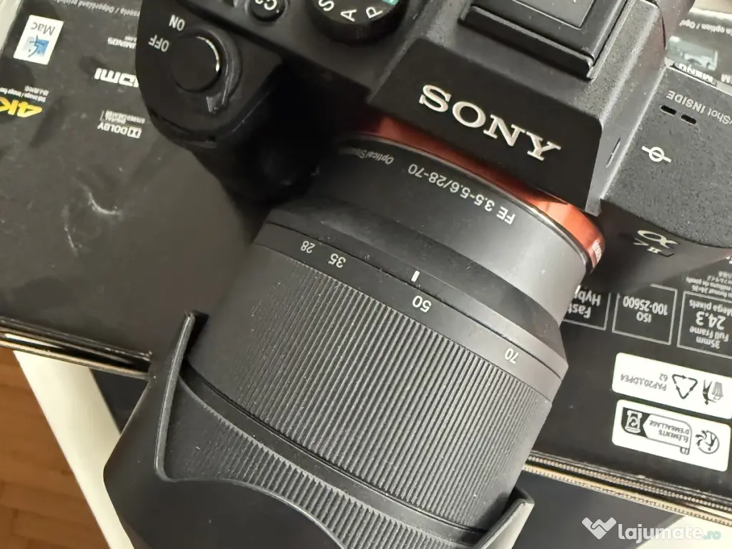Sony Alpha 7II + Obiectiv 28/70