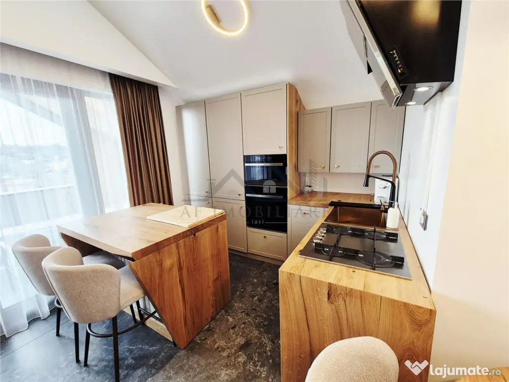 Apartament cu 3 camere, lux cu view frumos