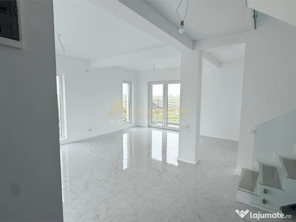 Vila individuala - 4 camere 3 bai - 350mp teren 