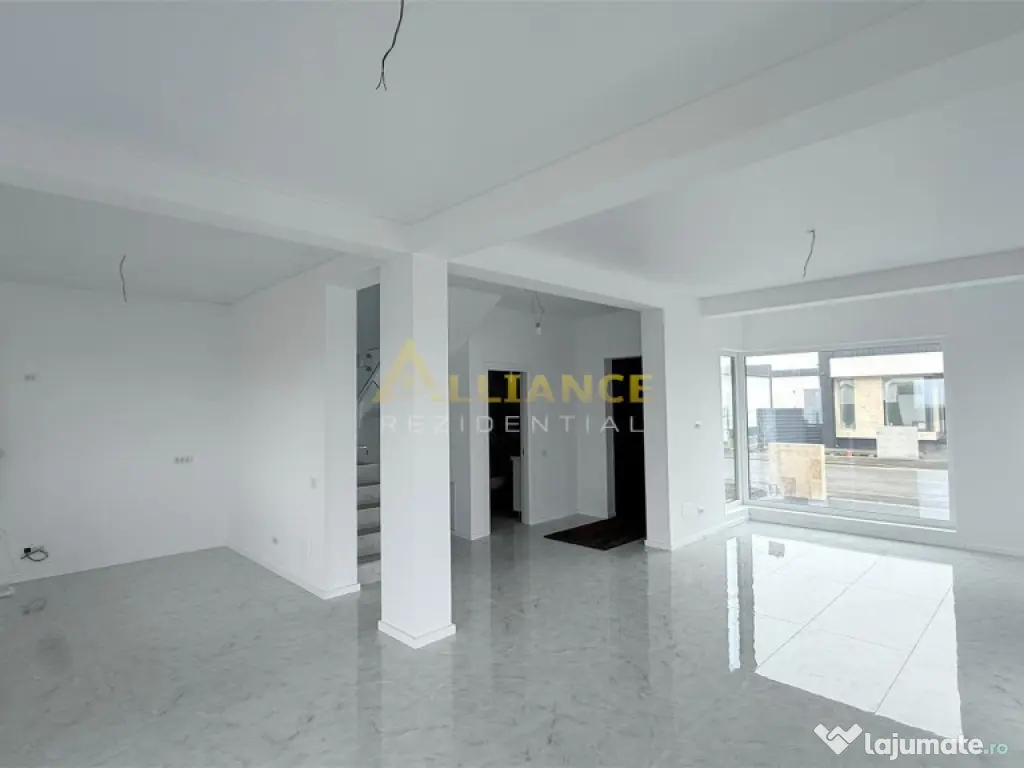 Vila individuala - 4 camere 3 bai - 350mp teren 