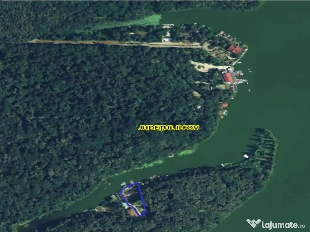Proprietate unică Lacul Snagov 4390 mp cu deschidere de ... 