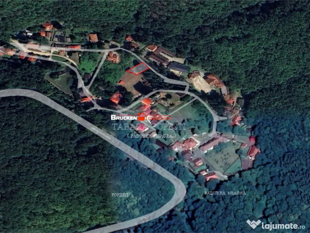 Teren Padurea Neagra - sat vacanta | 370 mp 