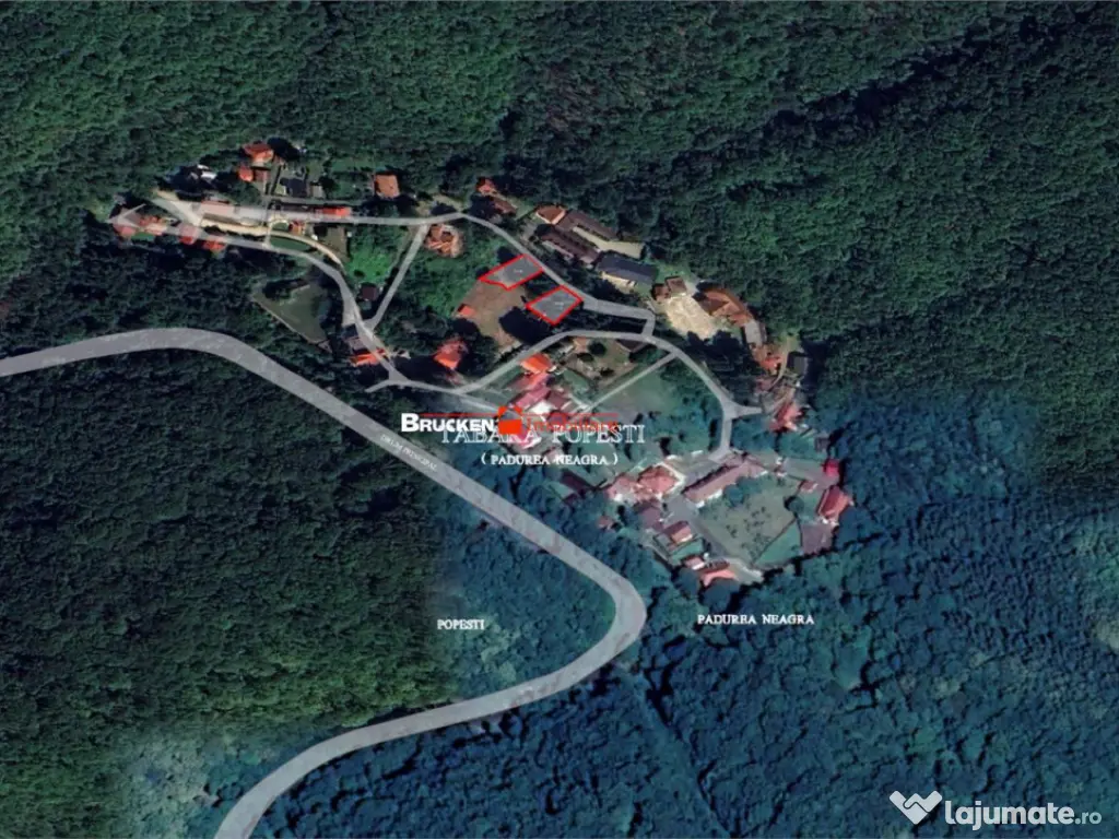 Teren Padurea Neagra - sat vacanta | 370 mp 