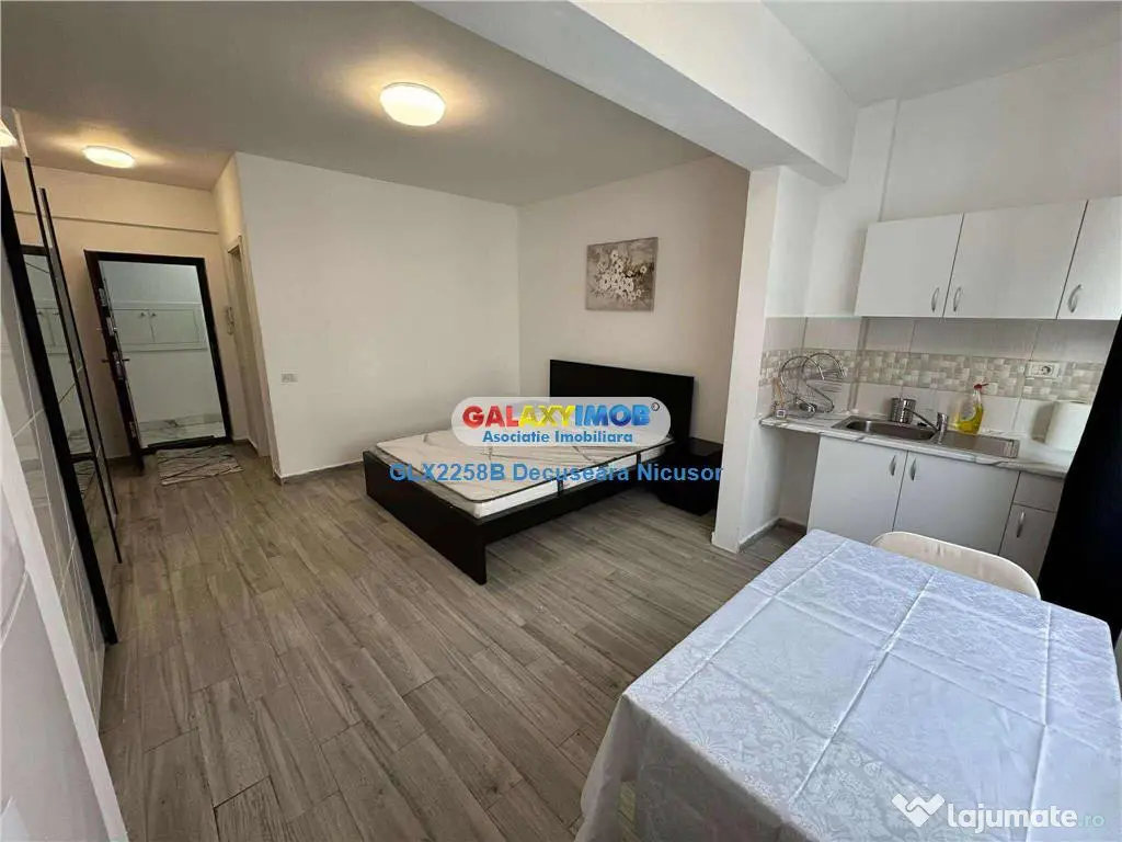 Garsoniera in Pollux Residence, mobilata, utliata, 290 euro 