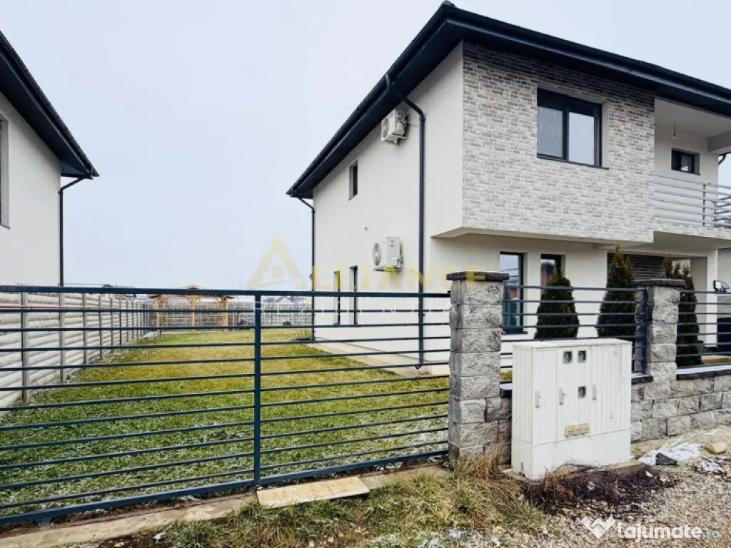 Casa 4 camere Berceni, semimobilata, teren generos 520 mp