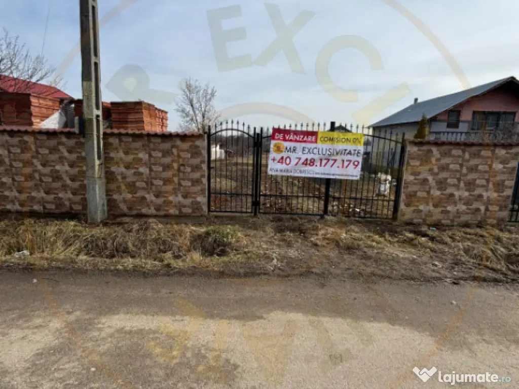 Teren intravilan - Smeura de Sus, toate utilitatiile! 