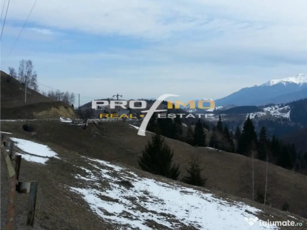 Moeciu, Drumul Carului, teren 3750 mp, 75000 euro 