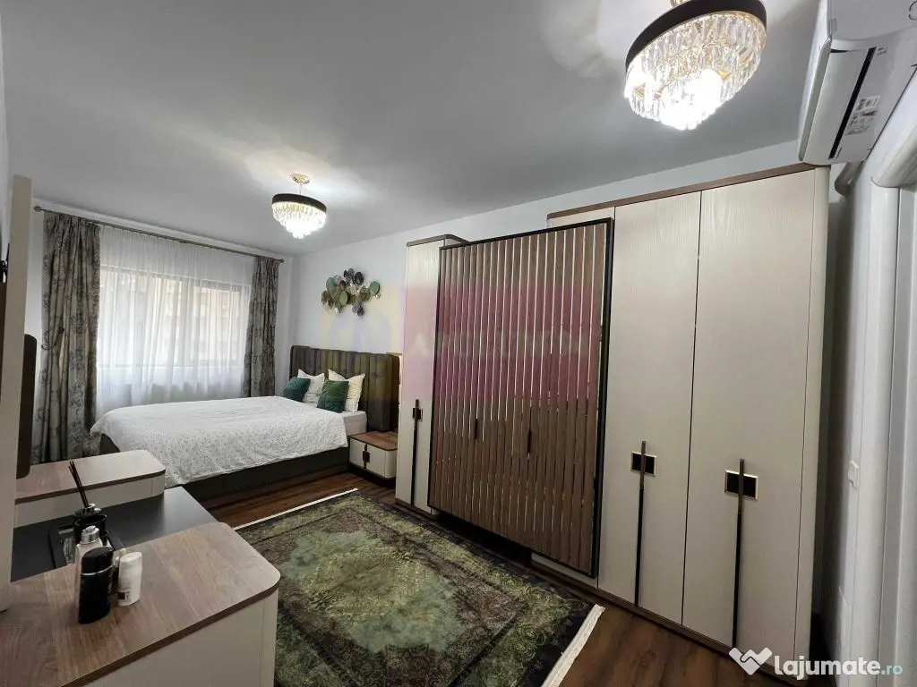 Apartament 3 camere, mobilat luxos, si loc de parcare la ... 