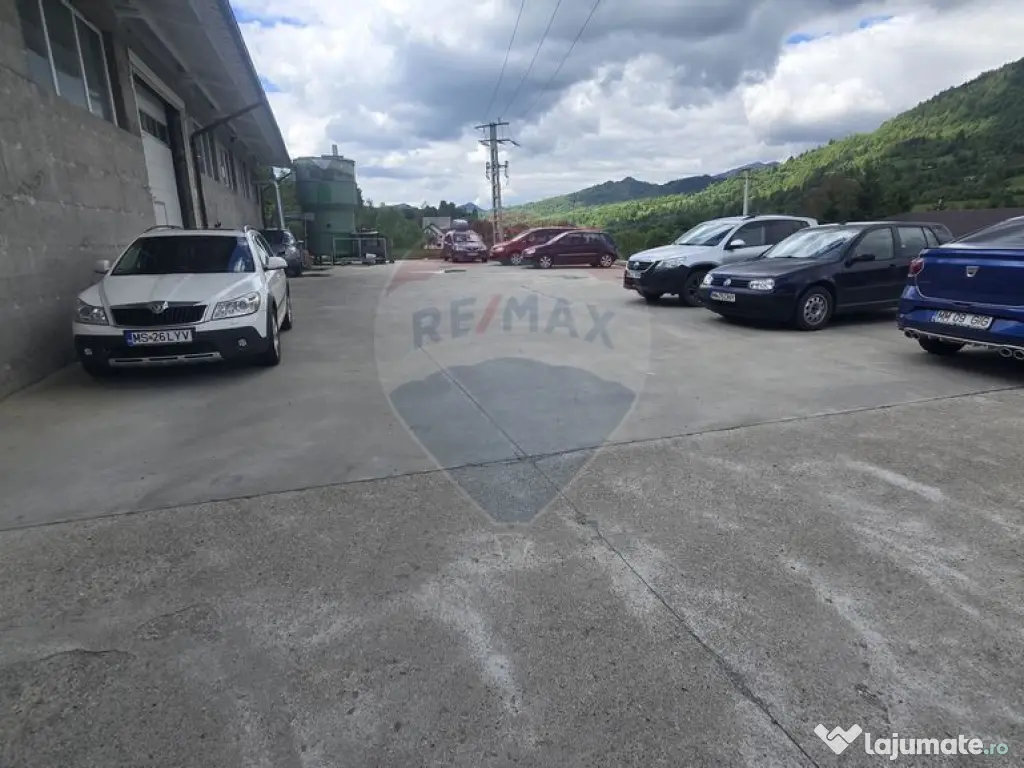 Hala de productie 540mp de închiriat în Borsa pe DN 18 ... 