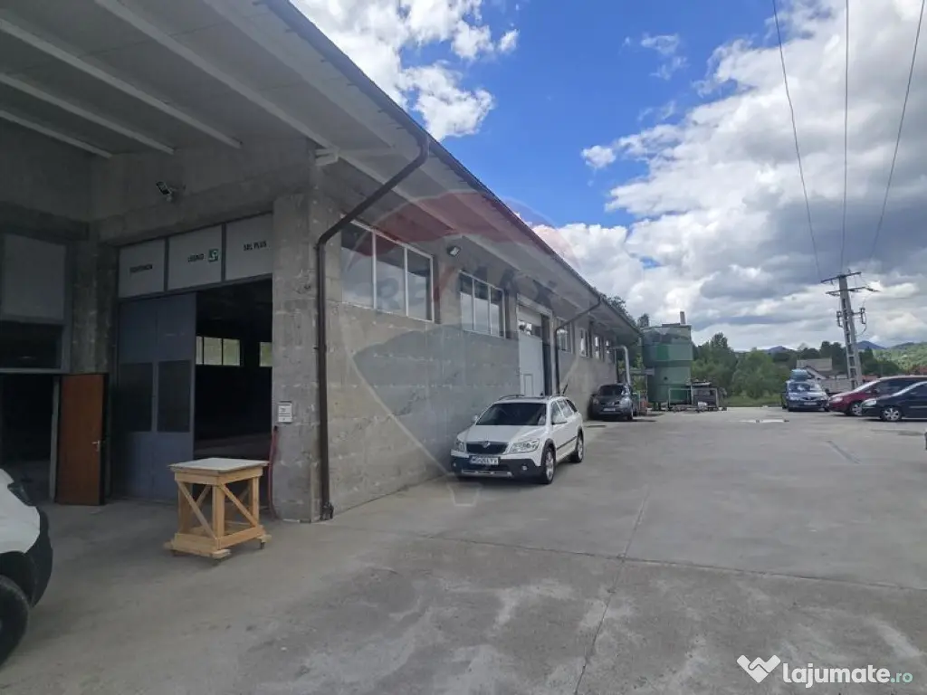 Hala de productie 540mp de închiriat în Borsa pe DN 18 ... 