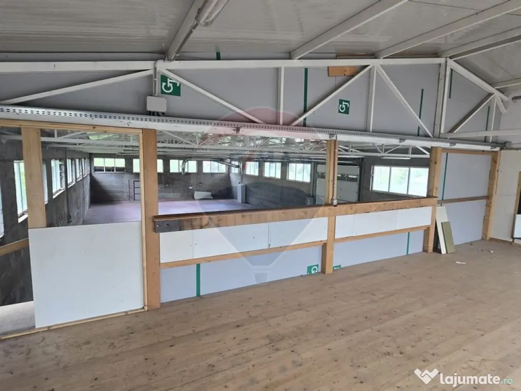 Hala de productie 540mp de închiriat în Borsa pe DN 18 ... 