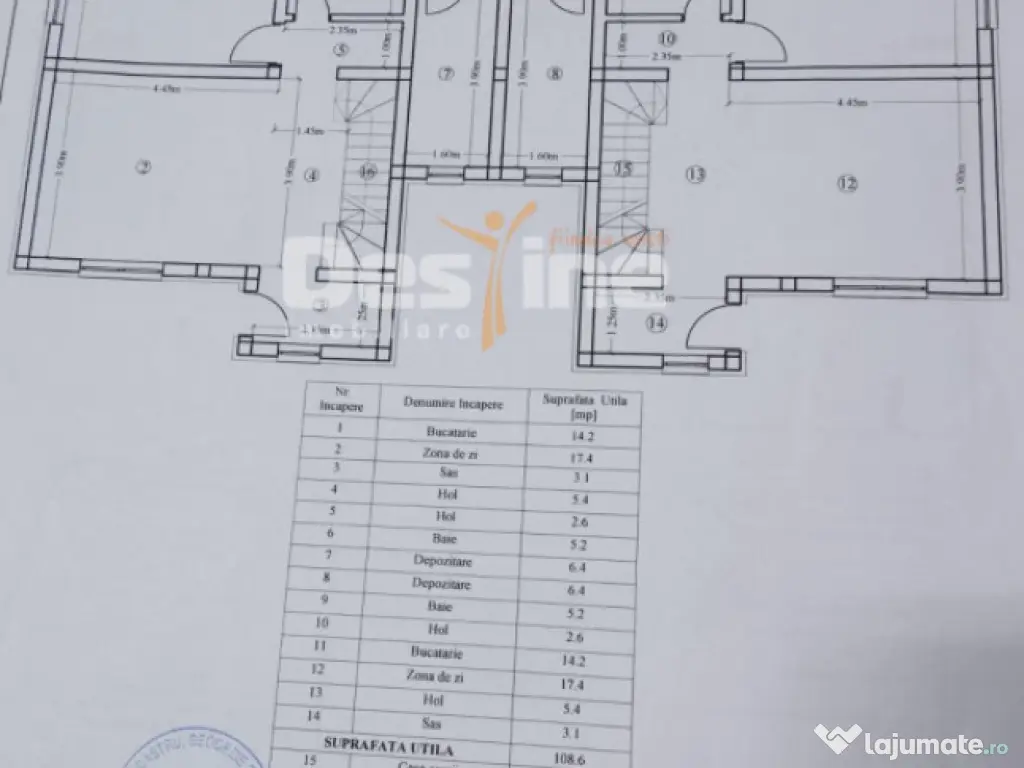 CASĂ tip duplex, situata in Valea Adanca